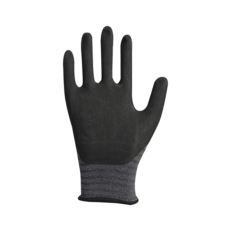 Lapisan nilon/spandeks 15G dengan lapisan nitril berpasir