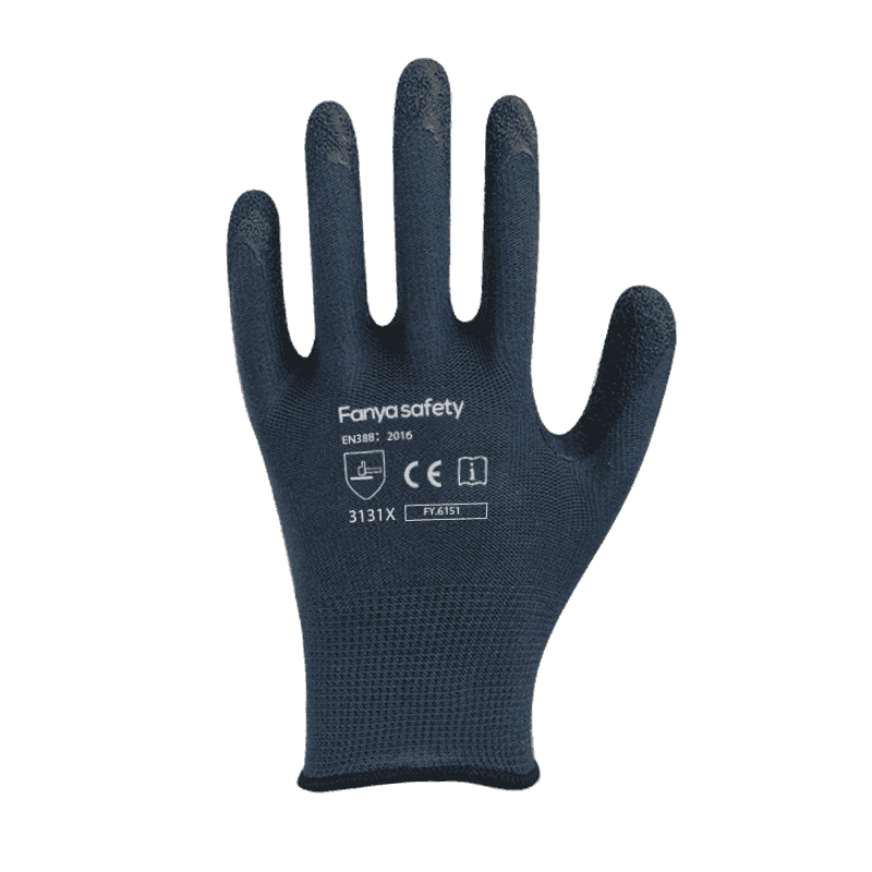 Lapisan bambu 13G dengan lapisan lateks