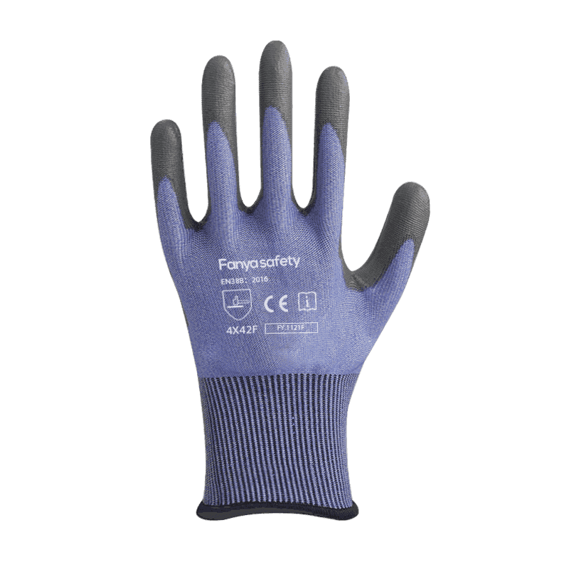 Lapisan serat HPPE kuat tinggi 18G dengan lapisan PU